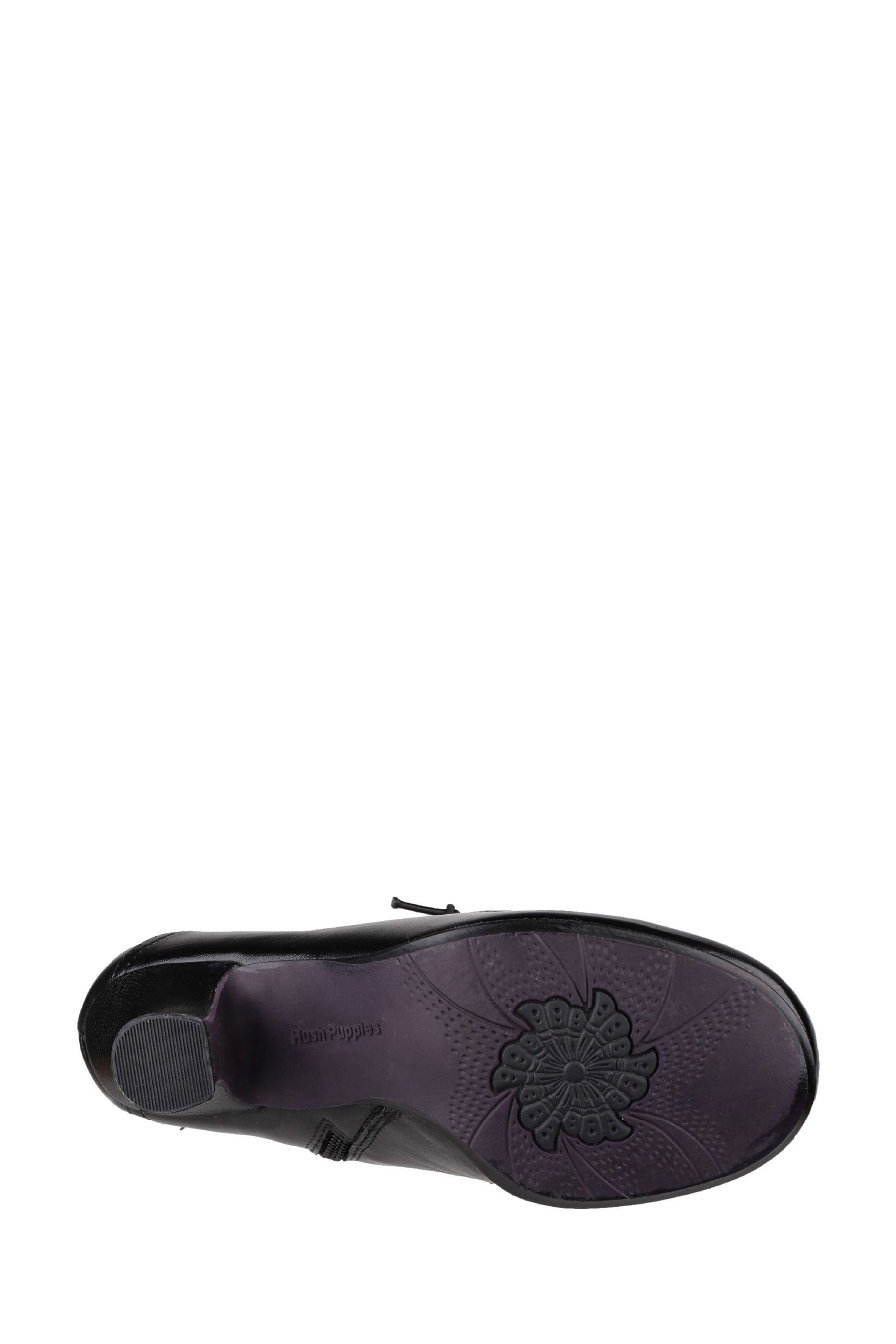Buy Hush Puppies Black Vivianna Lace Up Heeled Boots from the Next
