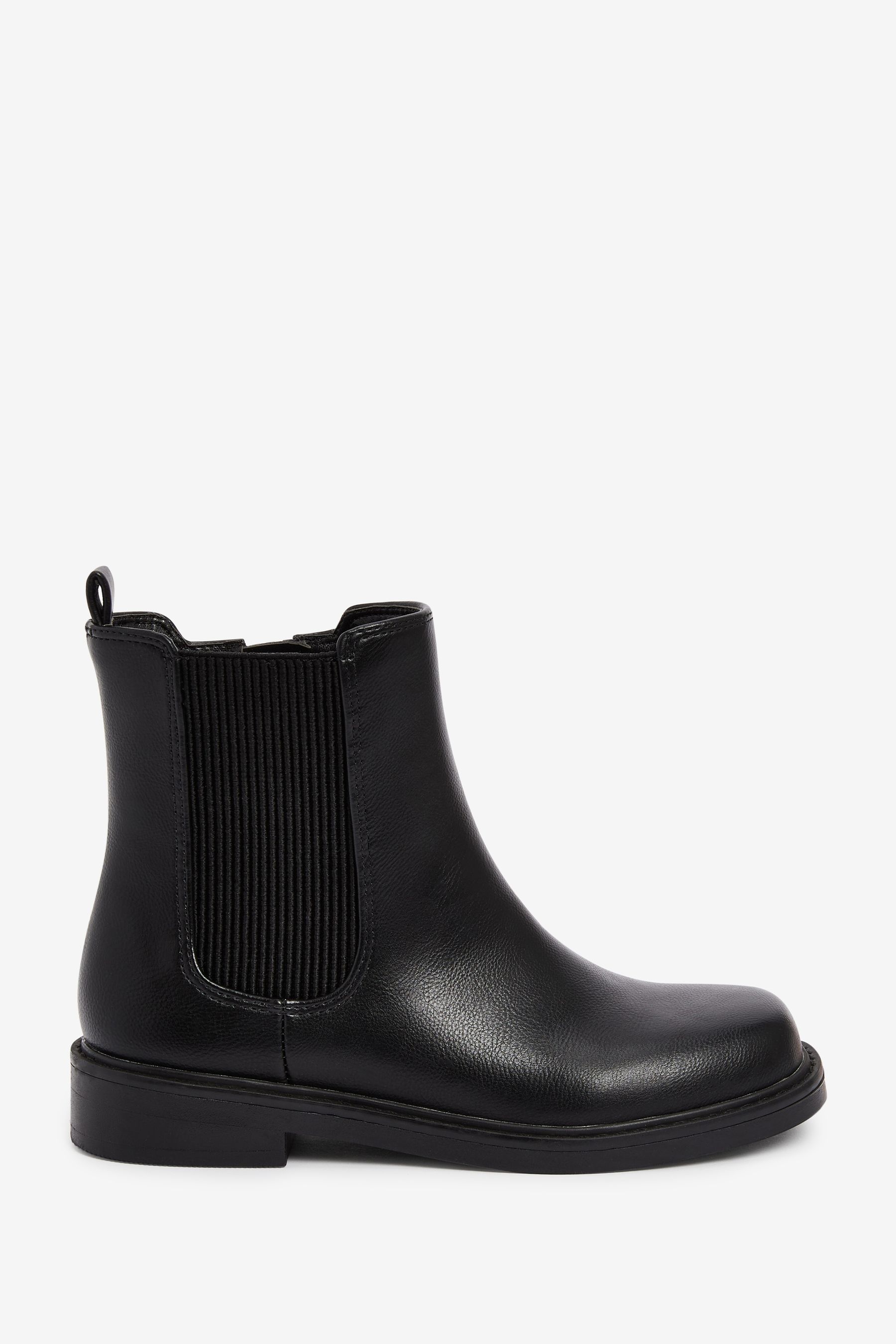 Square chelsea boots outlet