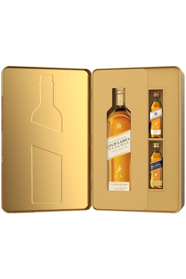 DrinksTime Johnnie Walker Gold Label & Mini Whisky Gift Set