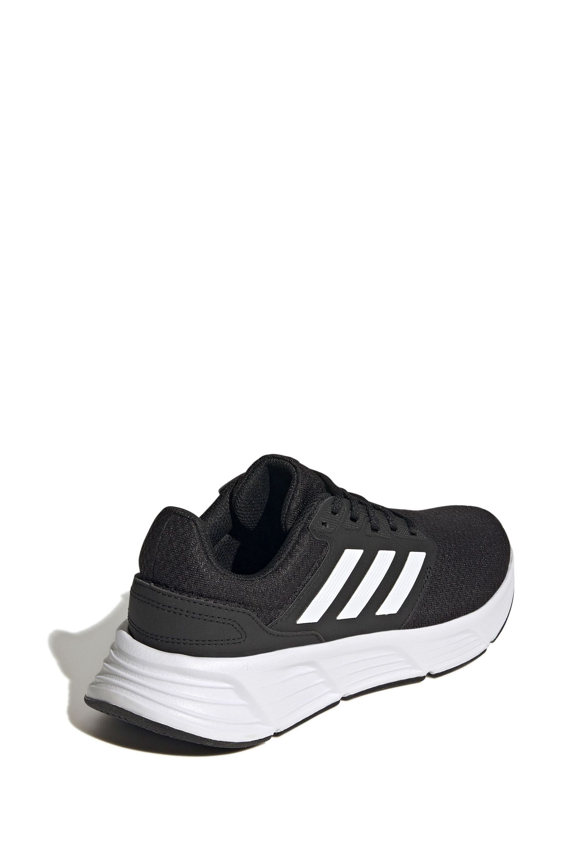 Adidas trainers black white hot sale