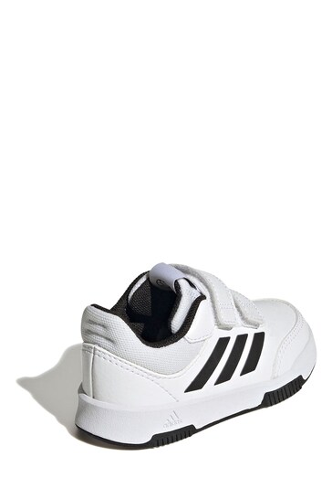 Buy adidas White/Black Infant Tensaur Sport Training Hook and Loop Trainers  from the Next UK online shop