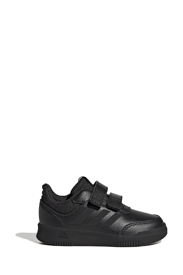adidas Black Tensaur Hook and Loop Shoes