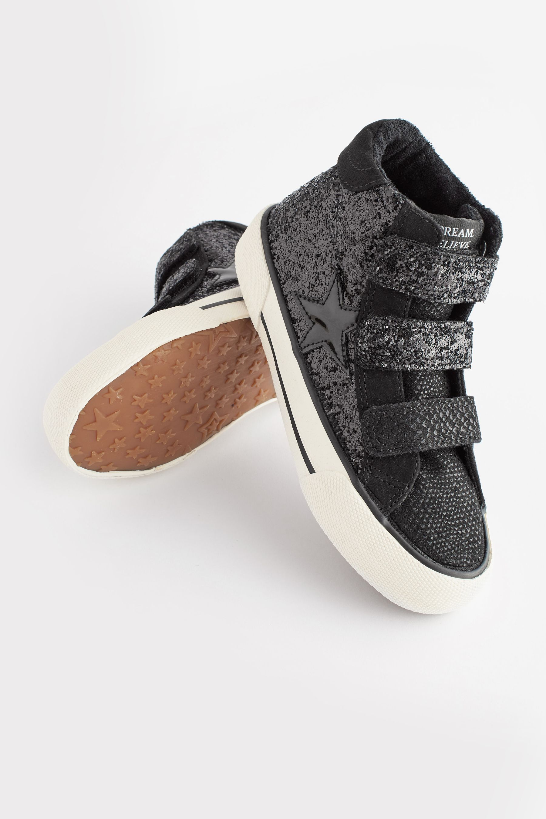 Sparkly high top tops womens
