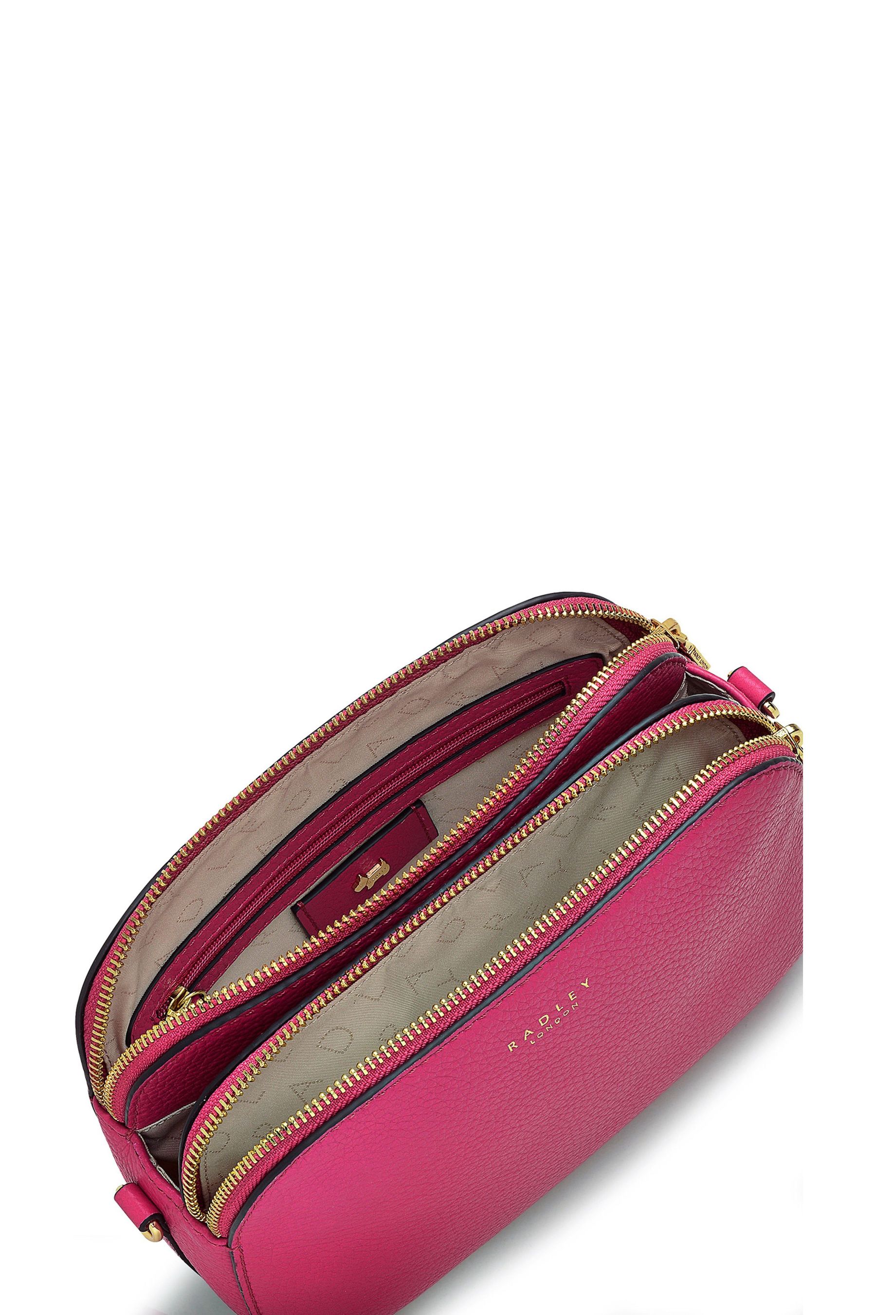 Radley cross body bag pink discount