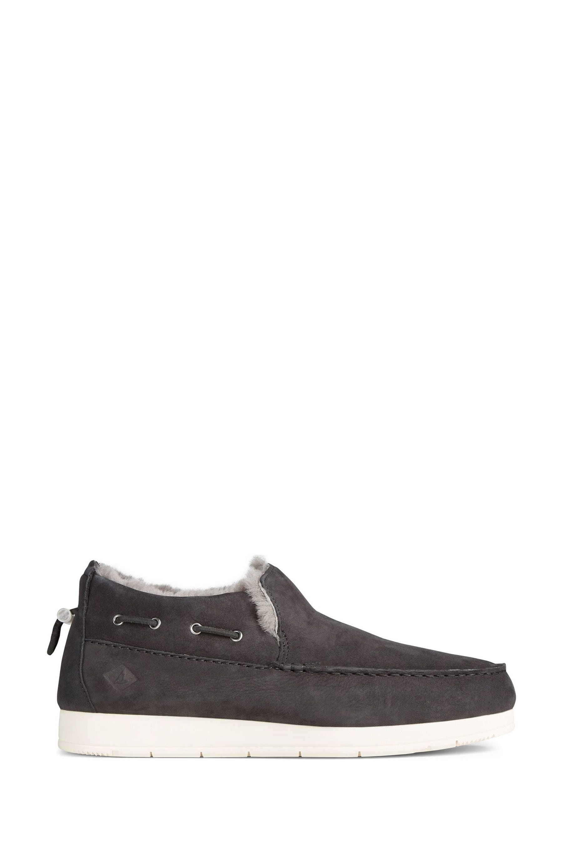 Black slip on sperrys deals