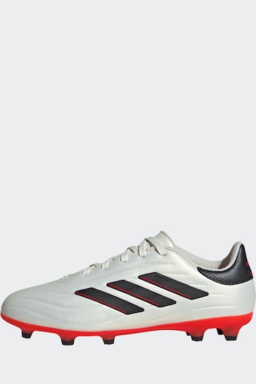 adidas Silver Football Copa Pure II League Firm Ground Kids Boots