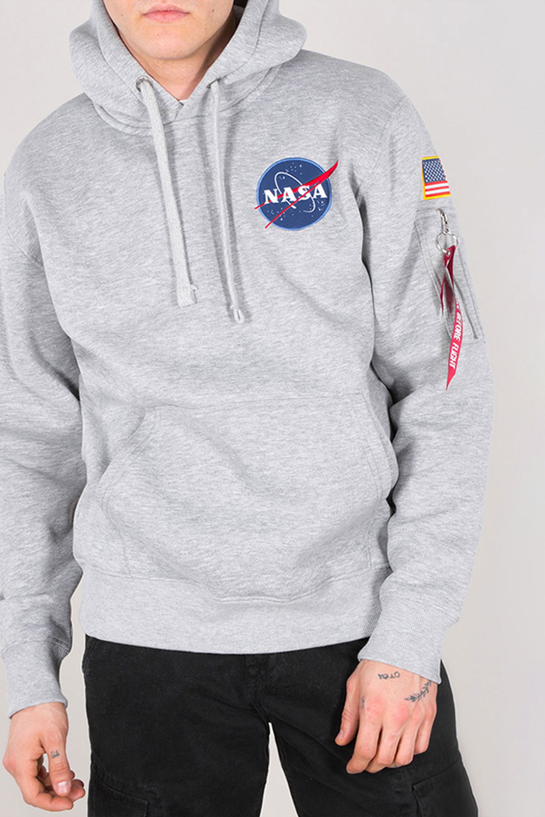 Nasa x alpha industries hoodie hotsell