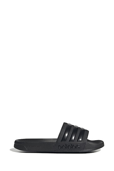 adidas Black Adilette Shower Slides