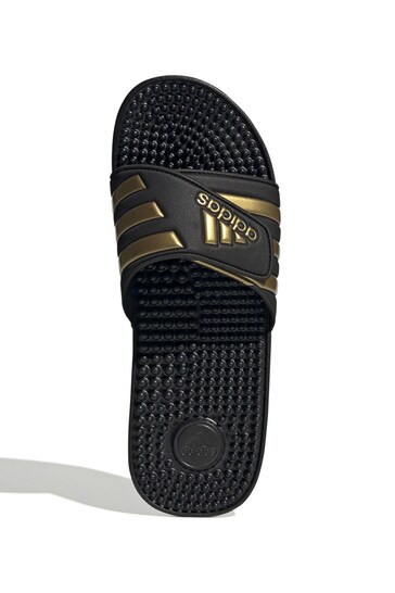 adidas Black Sportswear Adissage Slides