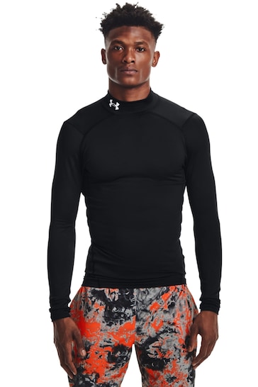 Under Armour Black Cold Gear Base Layer T-Shirt