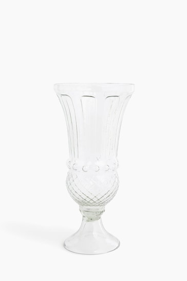 Shabby Chic Clear Vase
