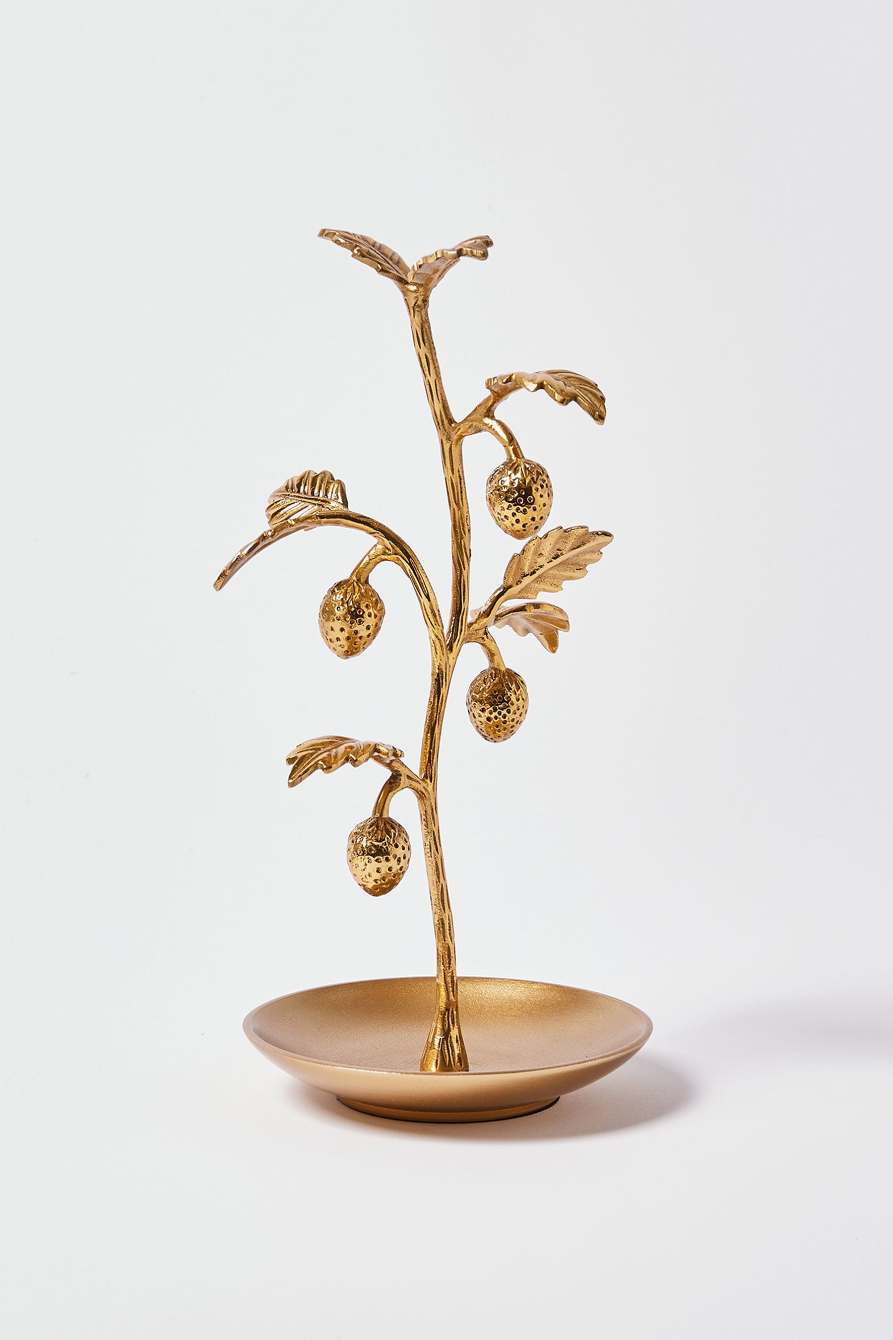 Buy Oliver Bonas Gold Strawberry Jewellery Stand from the Next UK