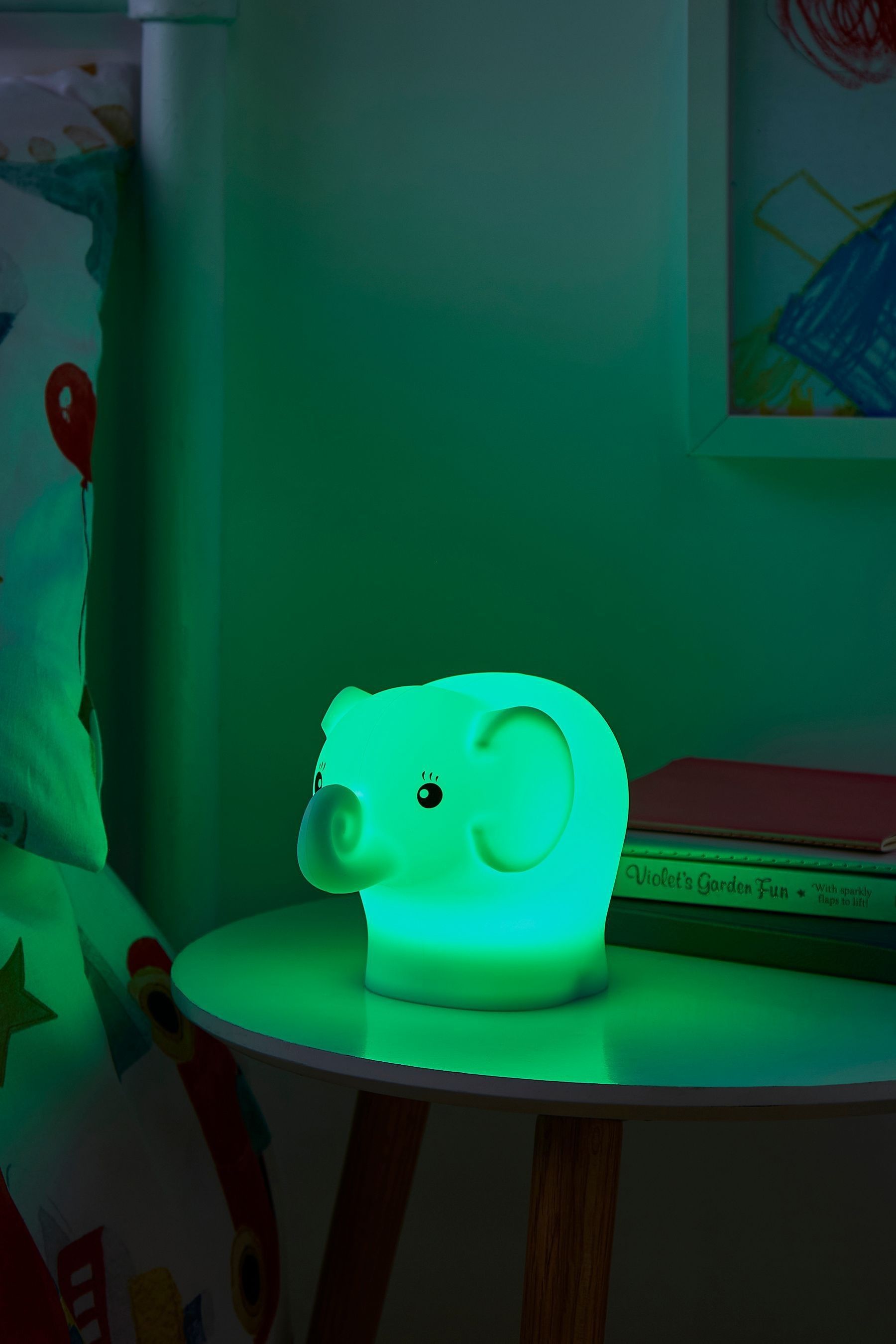 Elephant store lamp next
