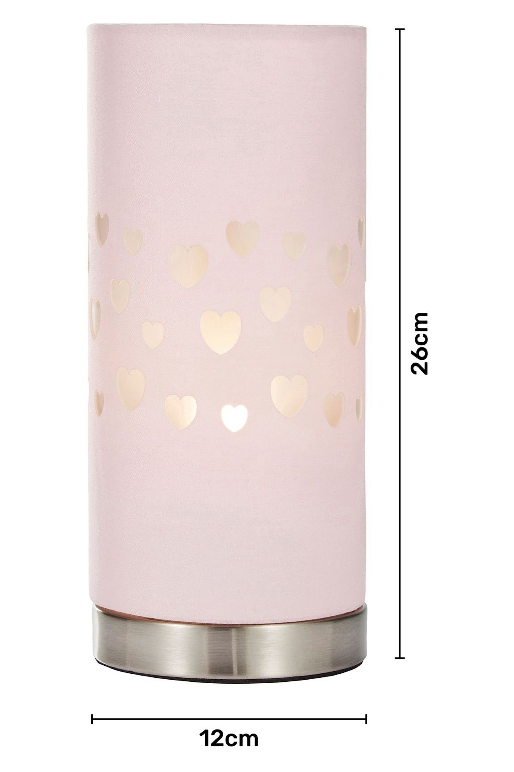 Heart table lamp hot sale next