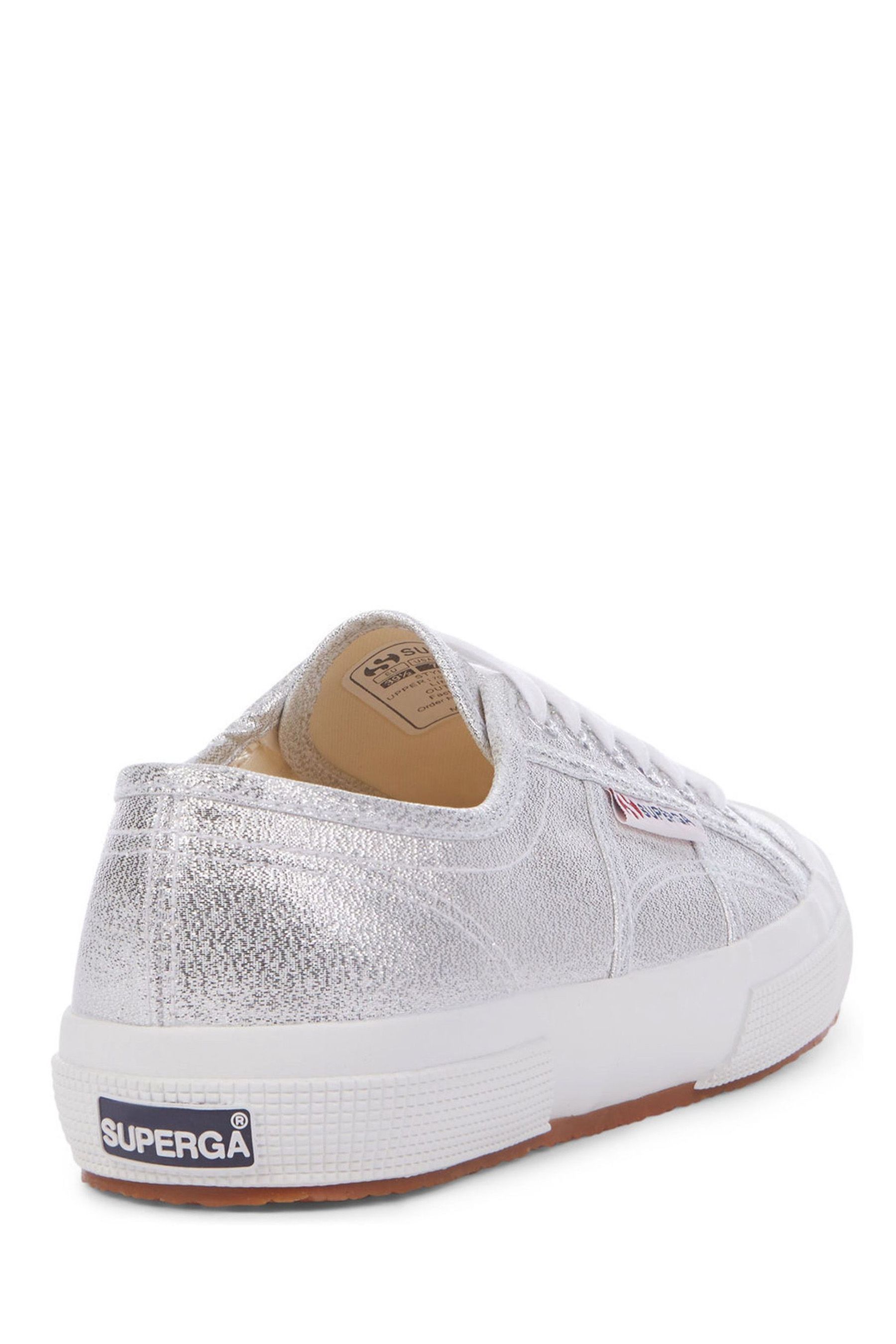 Superga silver lamew cheap