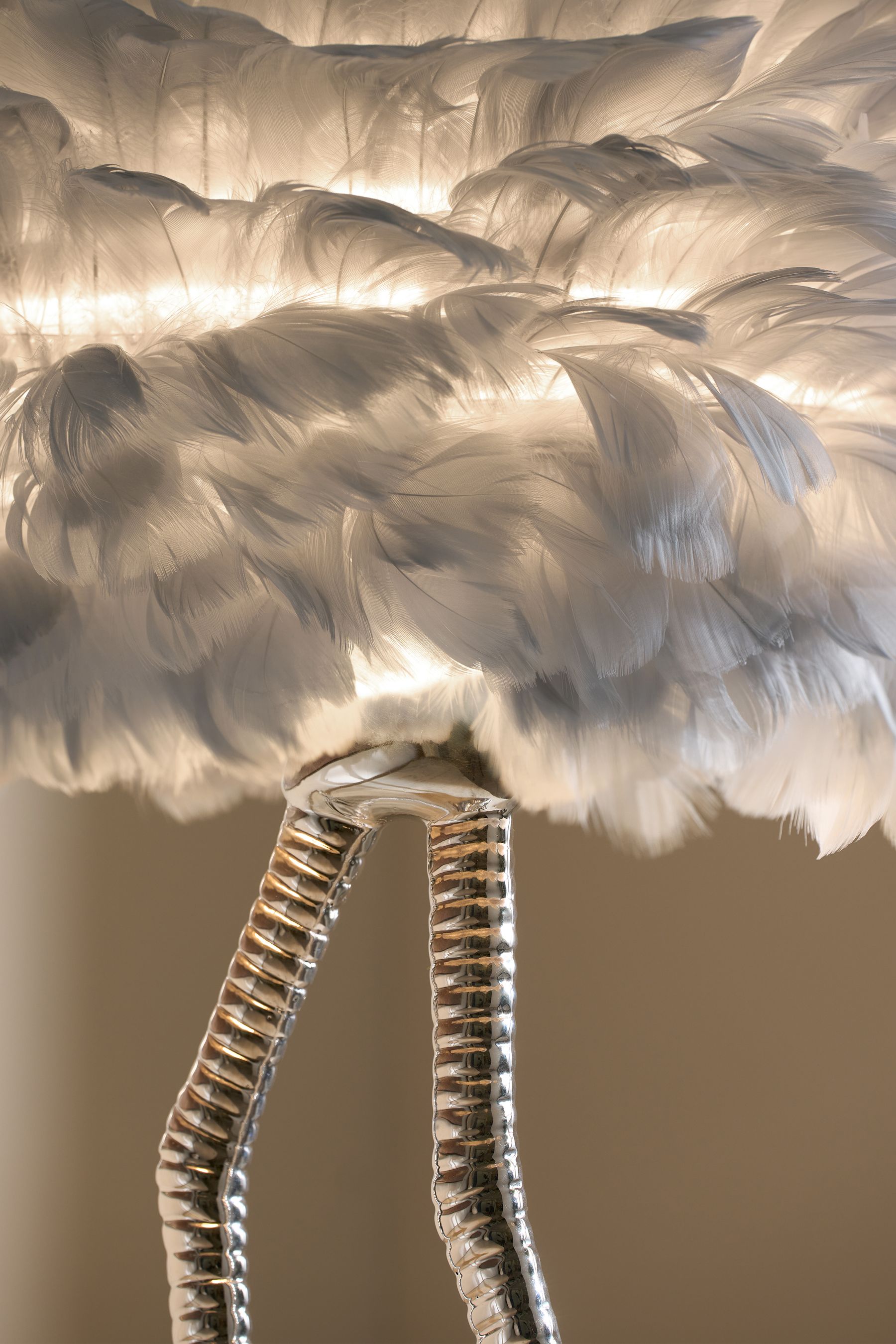 Lipsy feather shop table lamp