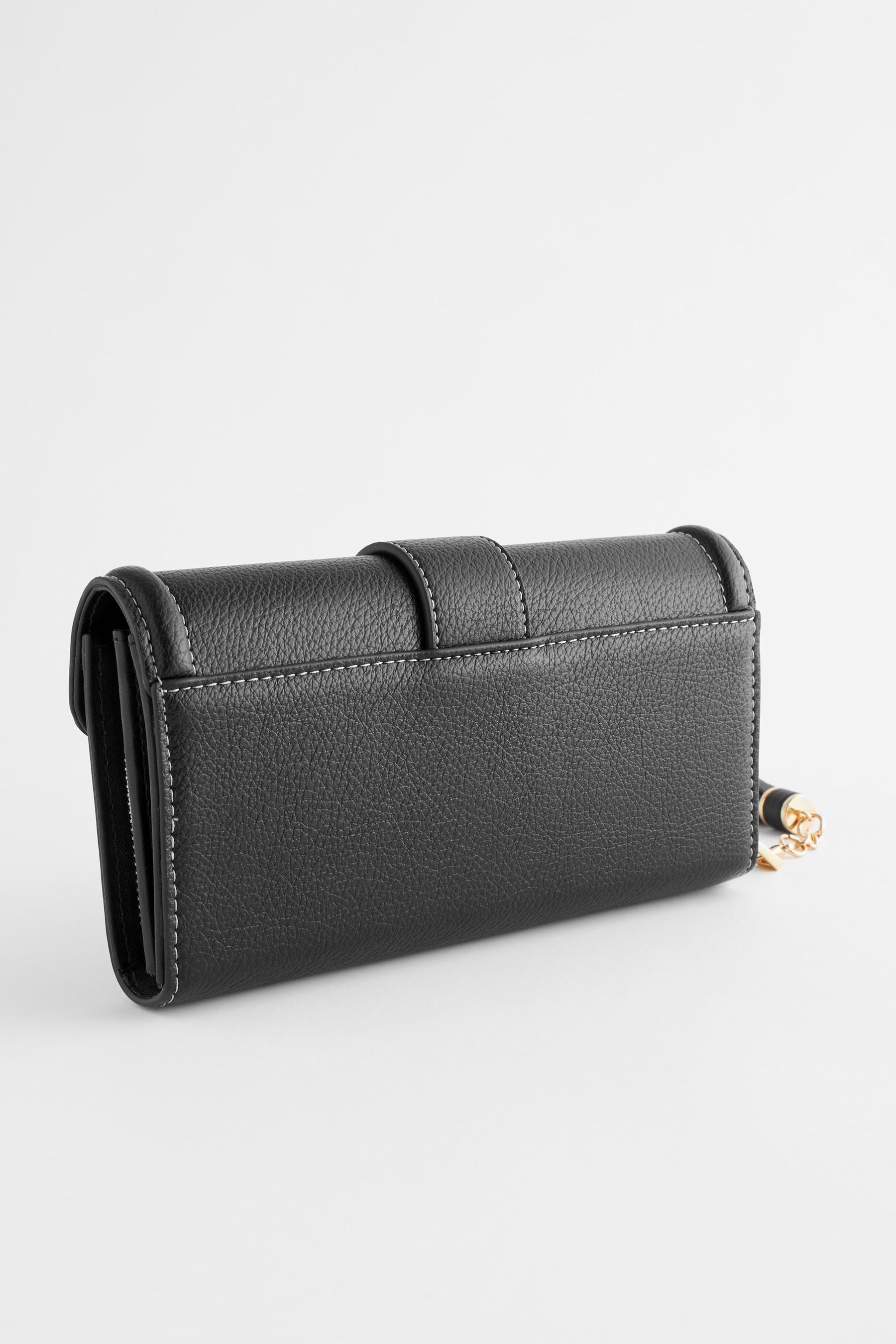 Black 2025 foldover purse