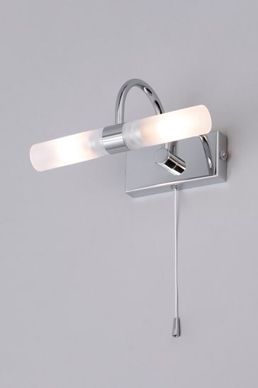BHS Silver Corvus Bathroom Light