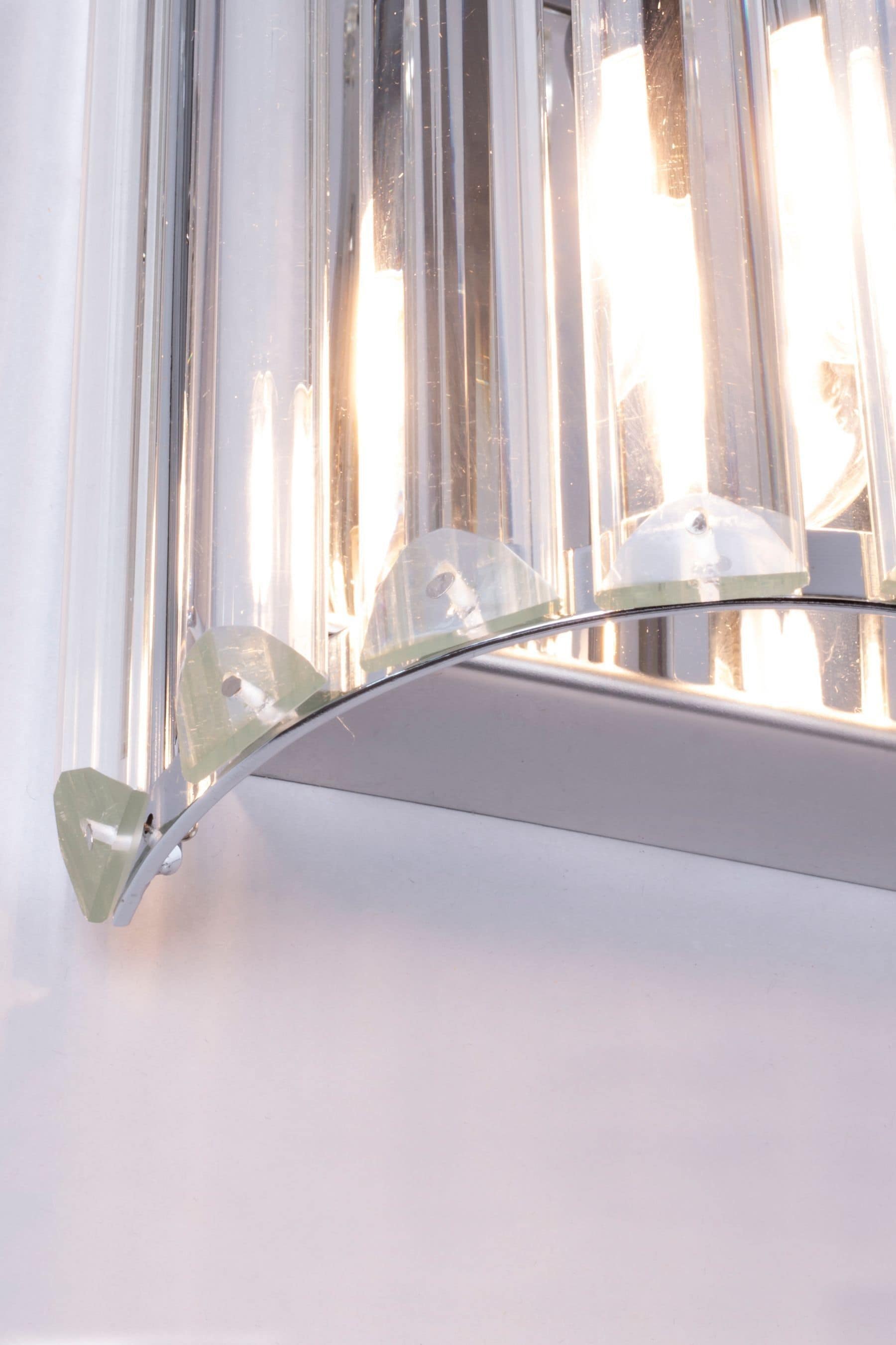 Buy Chrome Pegasi G9 Ingot Wall Shield IP44 Chrome from the Next