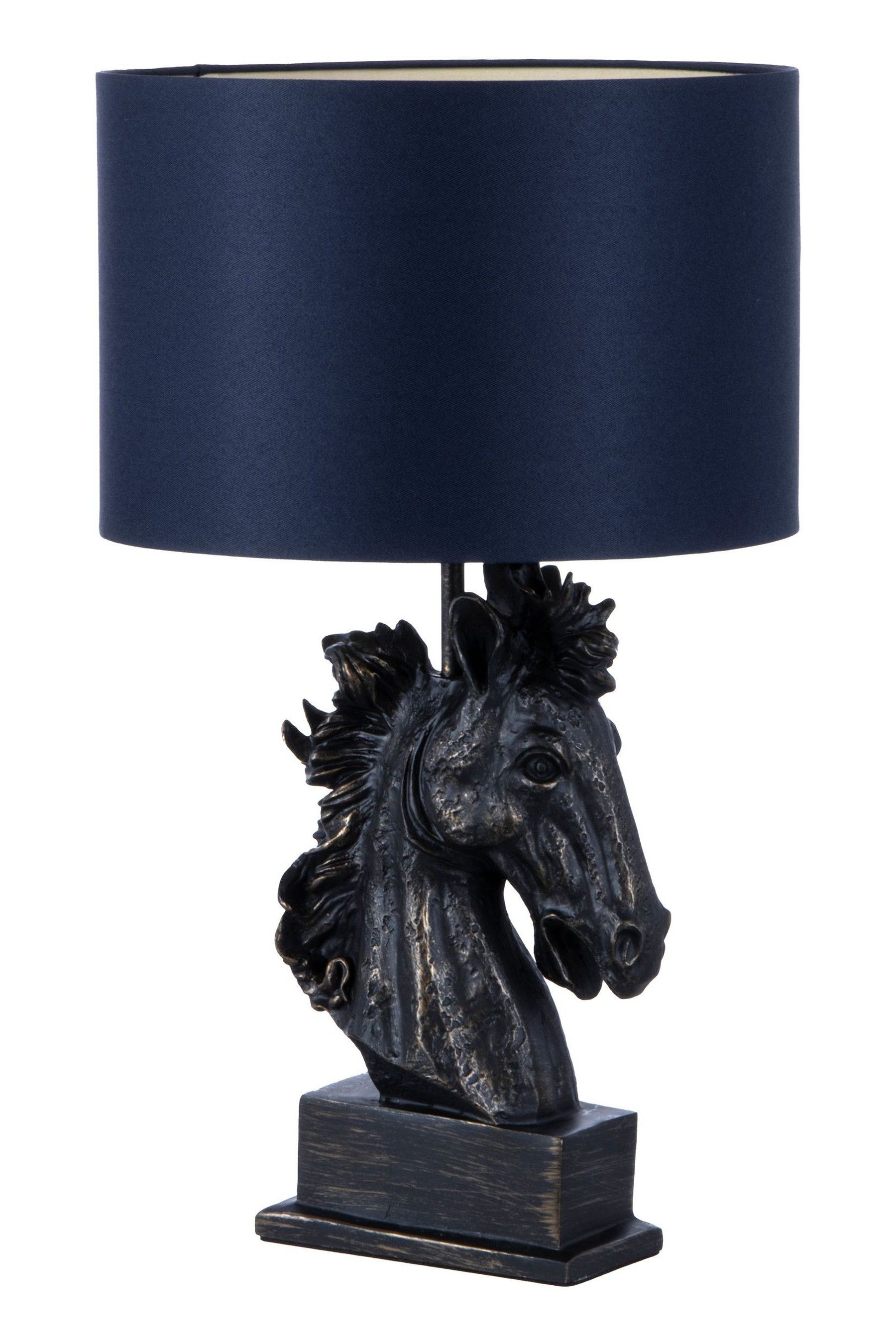 Horse head shop table lamp