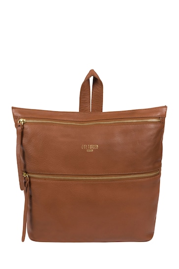 Cultured London Addington Leather Backpack