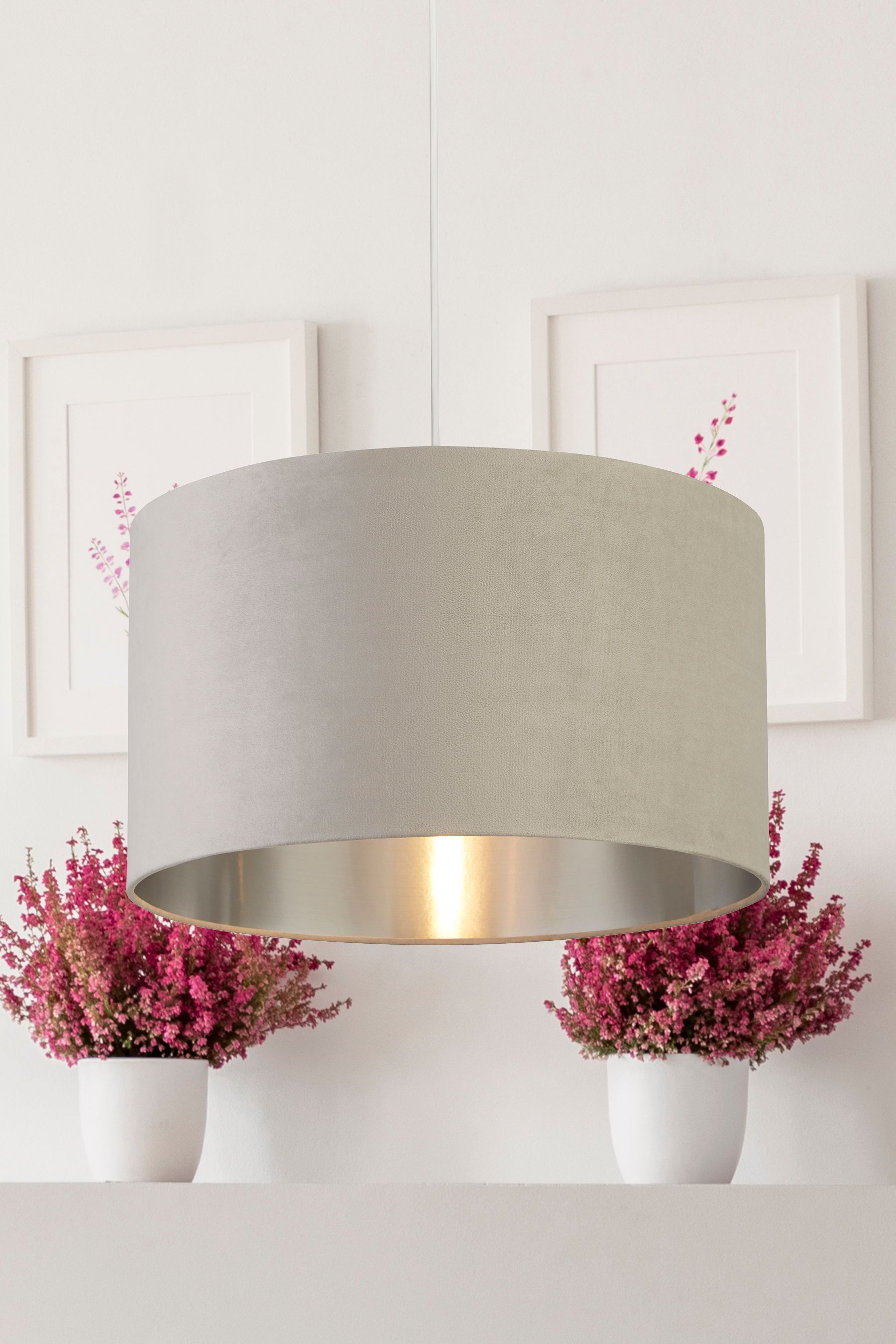 Grey shop velvet shade