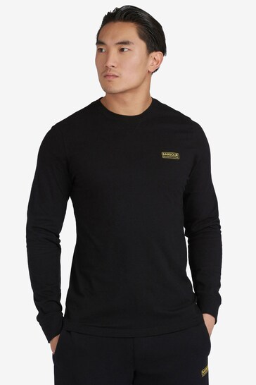 Buy Barbour® International Logo Black T-Shirt from the Next UK online shop