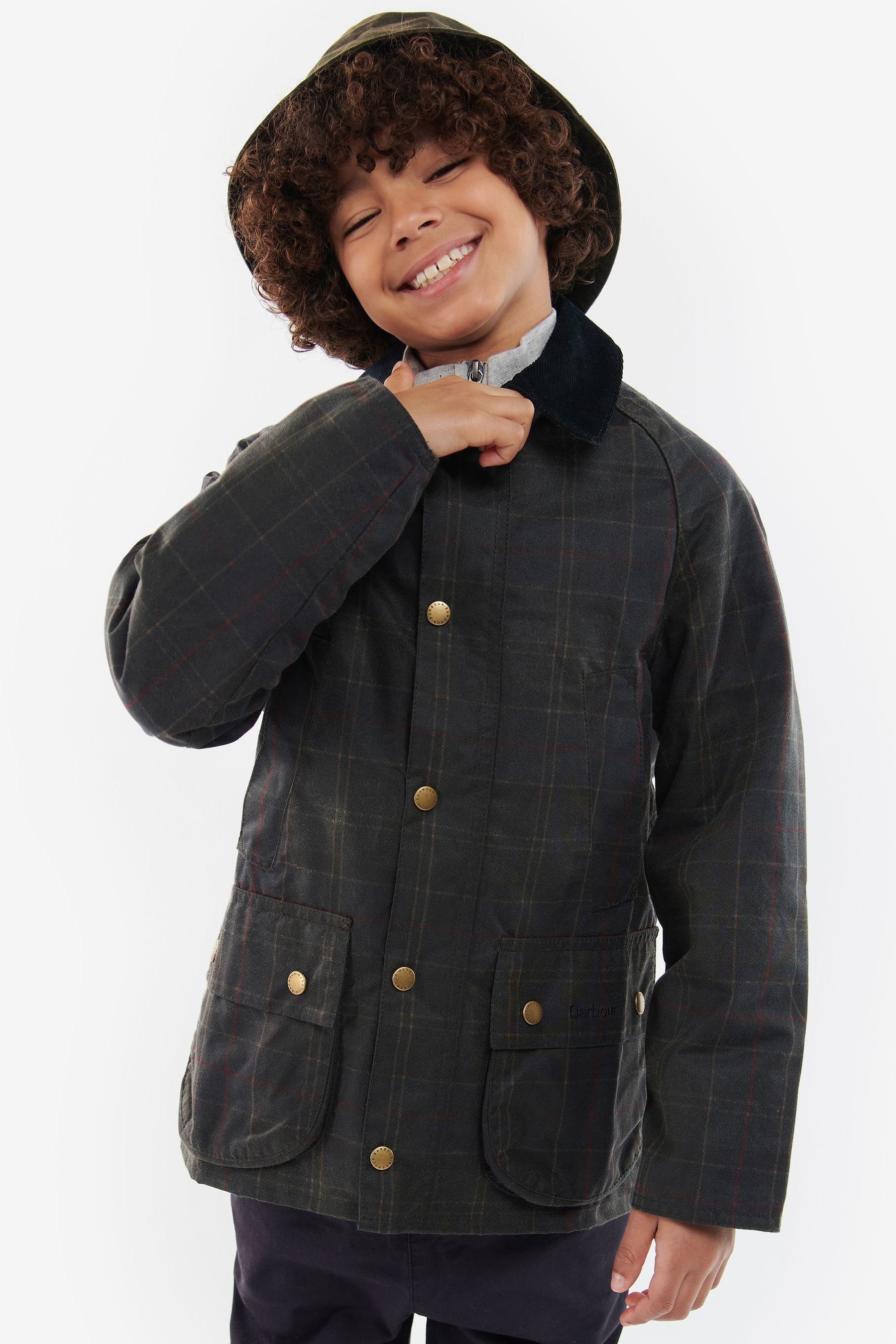 Baby barbour best sale wax jacket