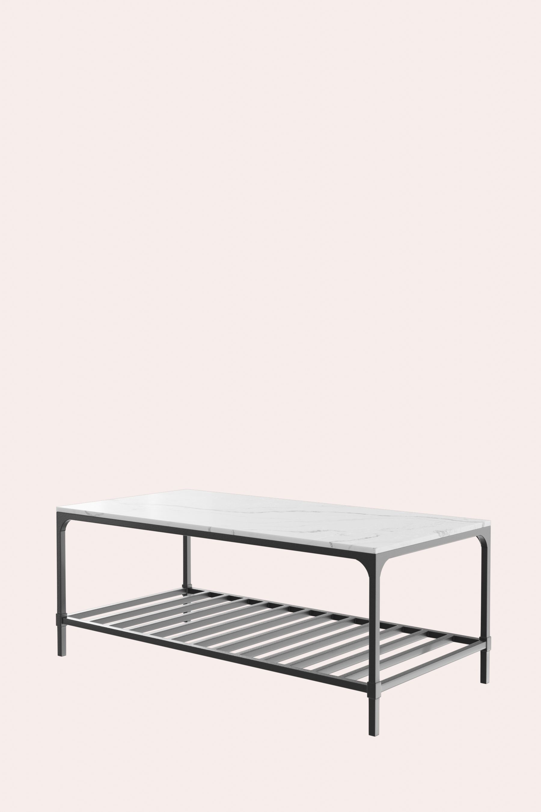 Ashley marble deals coffee table