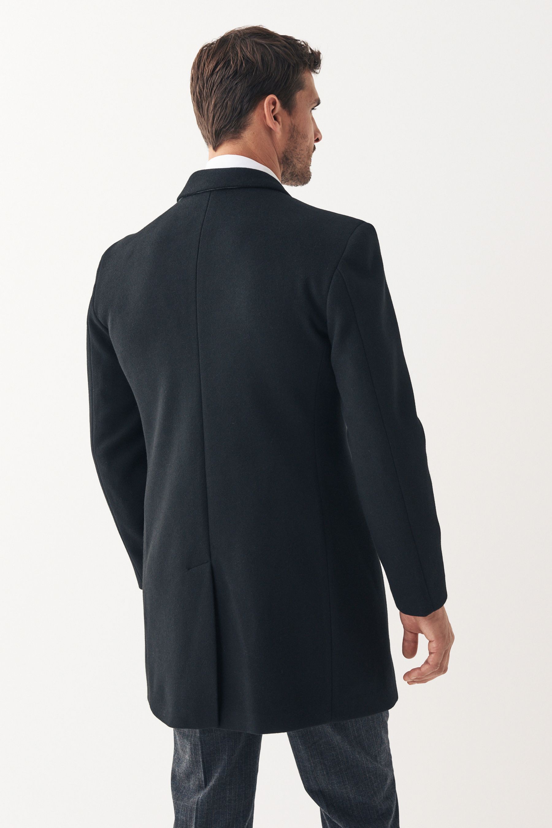 Black best sale epsom coat