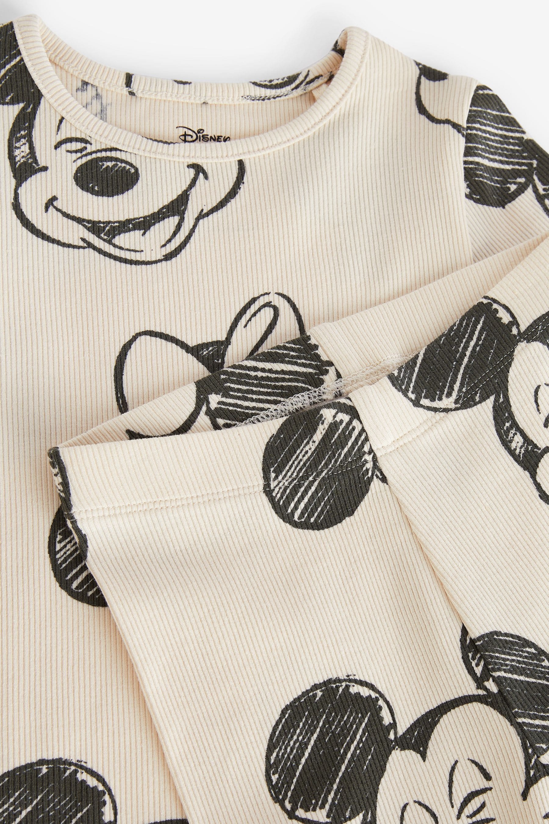Buy Neutral Disney Mickey Minnie Mouse Top Leggings Set 3mths