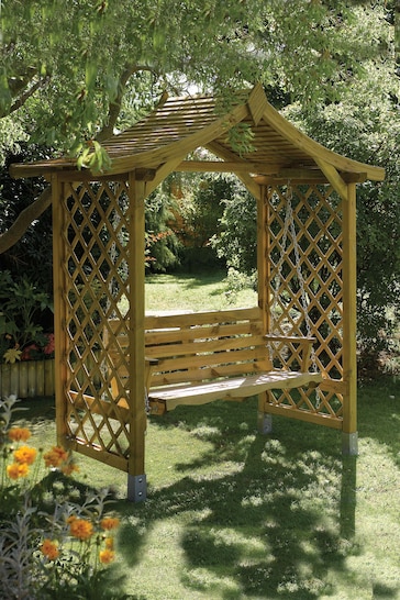 Rowlinson Natural Dartmouth Arbour Swing Chair