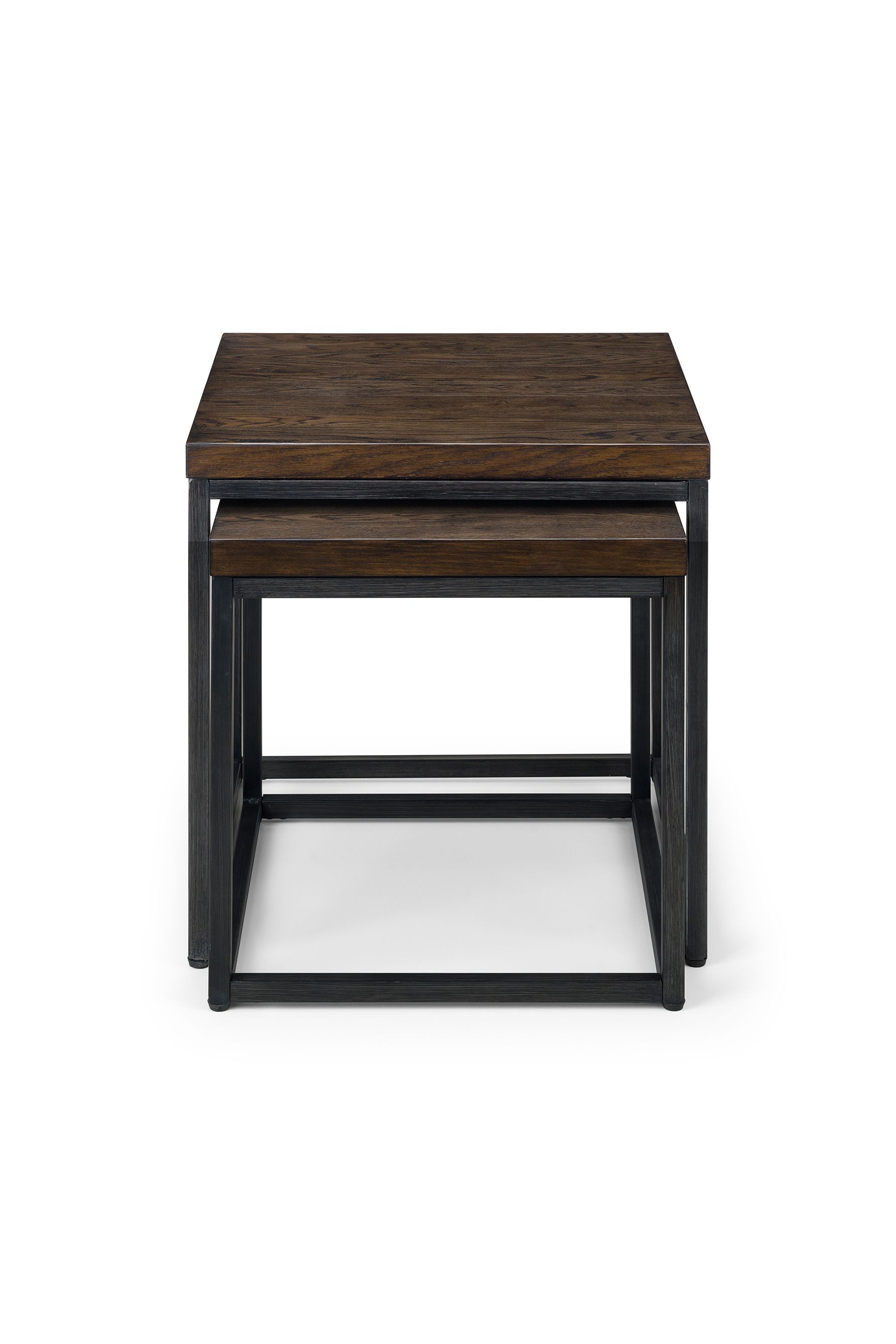 Julian Bowen Brown Brooklyn Nesting Lamp Tables