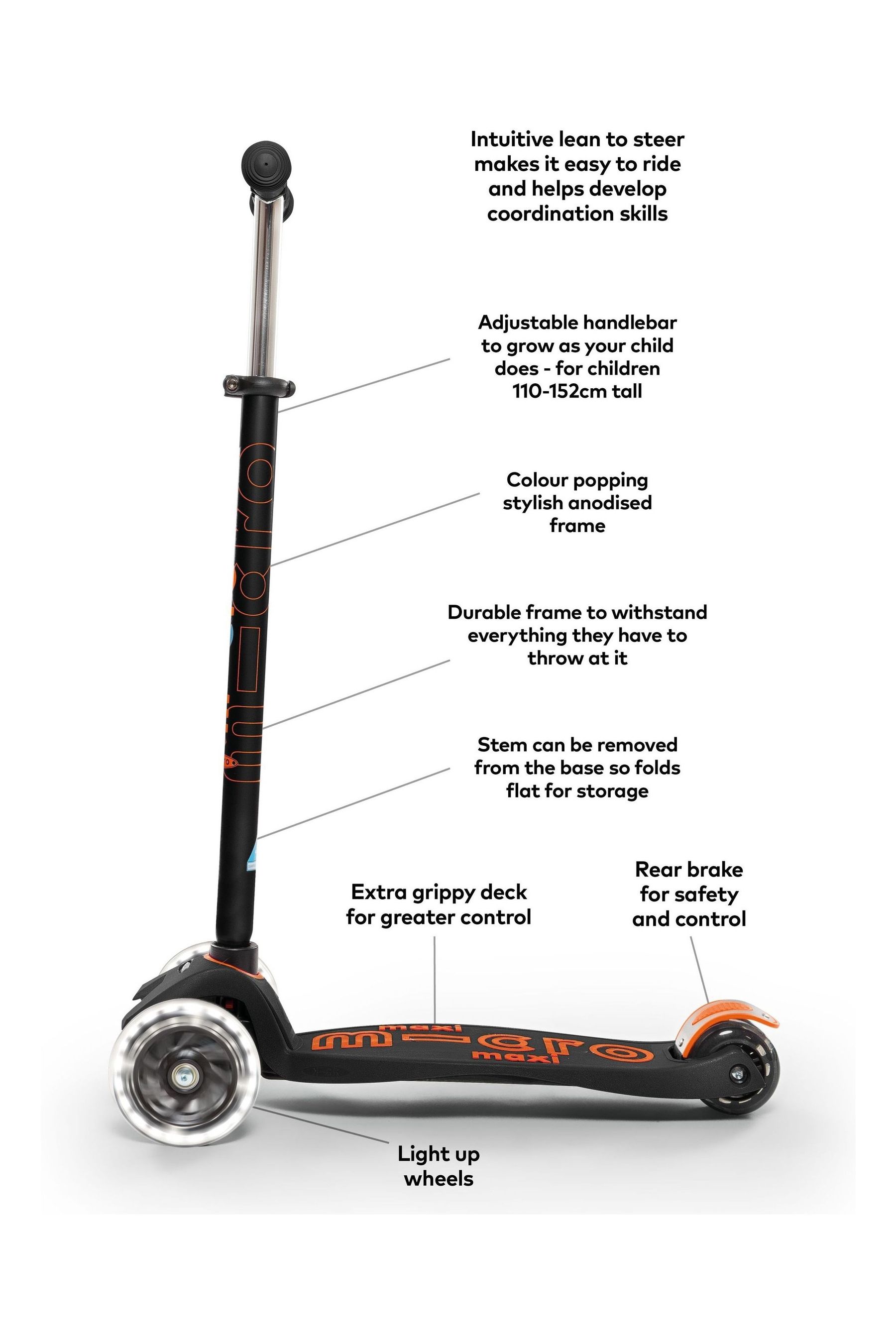 Maxi micro deals scooter black