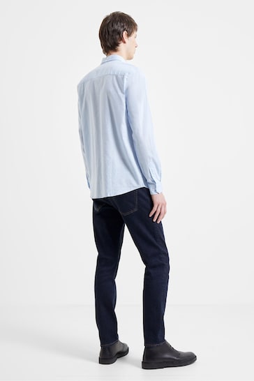 French Connection Blue Linen Shirt
