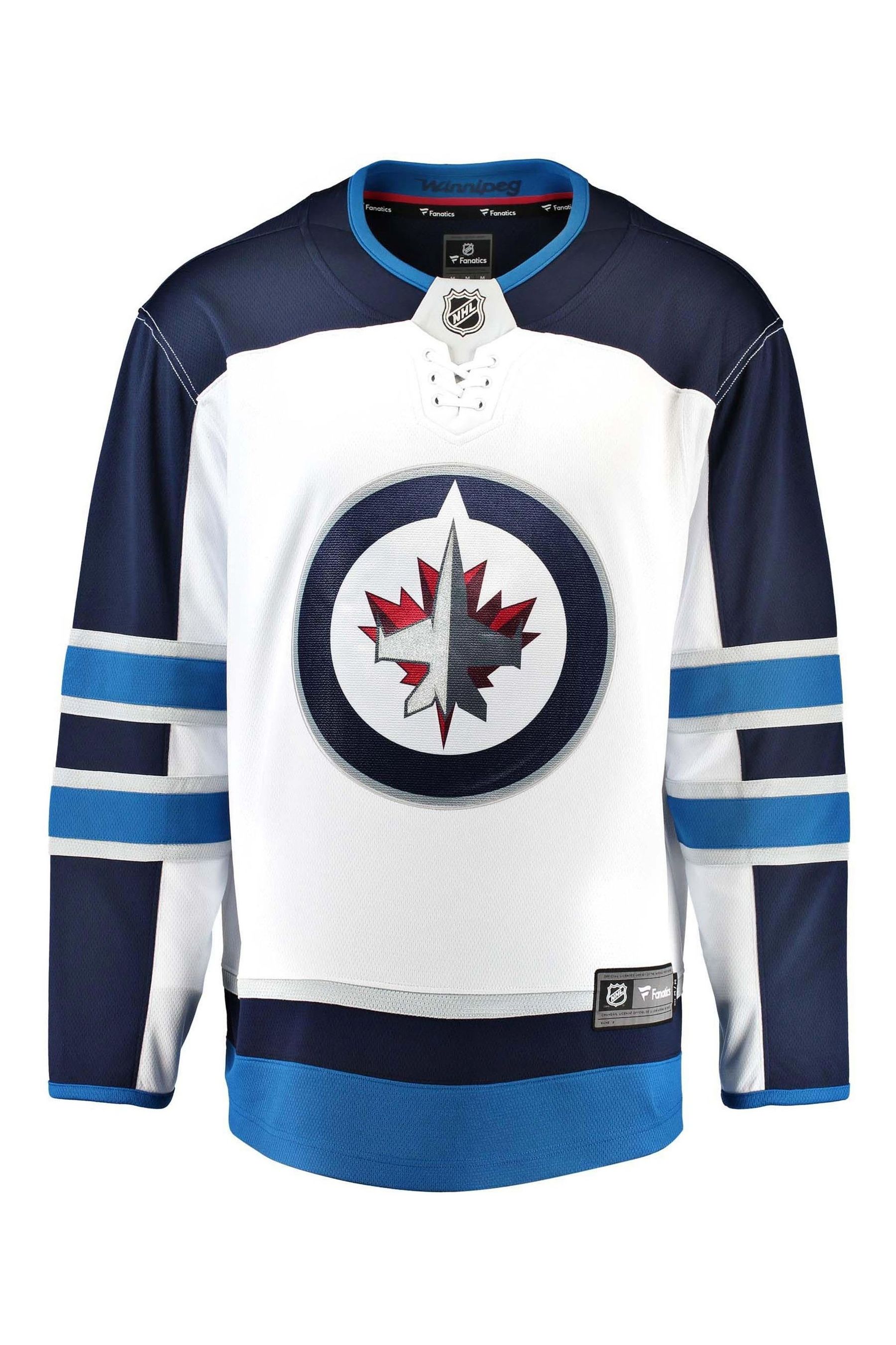 Fanatics Winnipeg Jets Branded Away Breakaway White Jersey