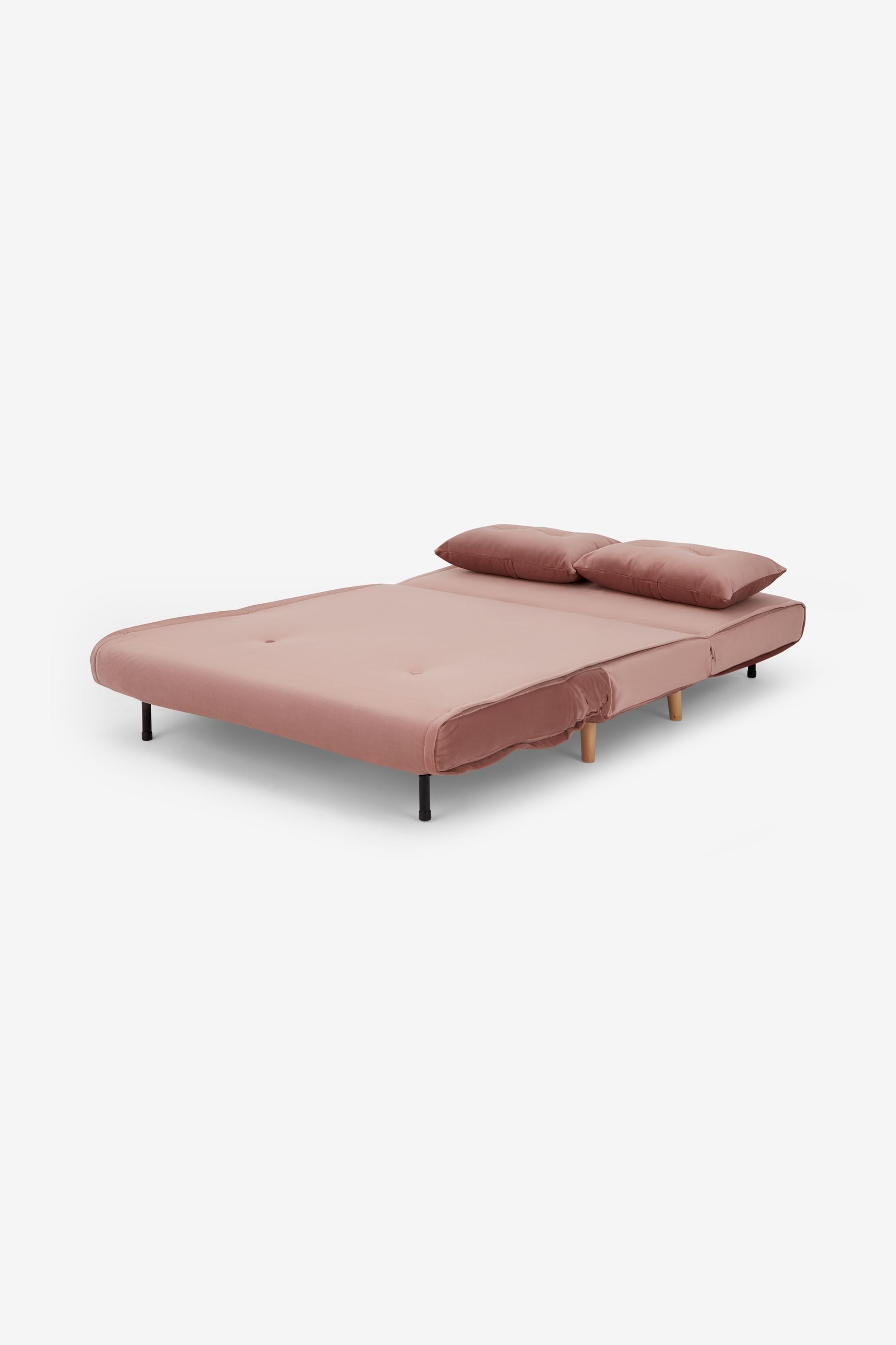 Sofa bed store pink velvet