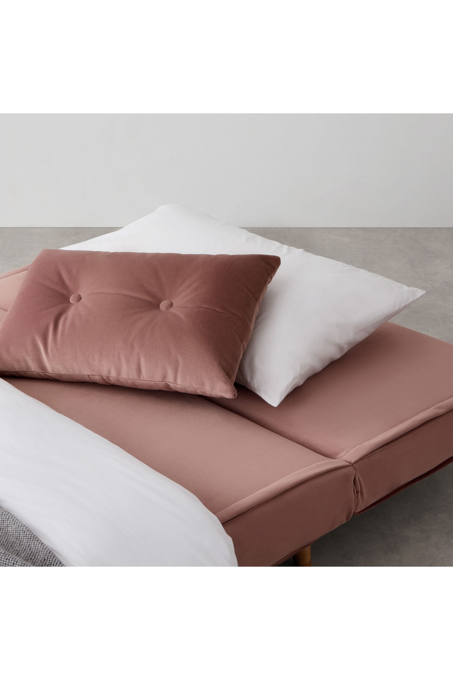 Haru pink sofa hot sale bed