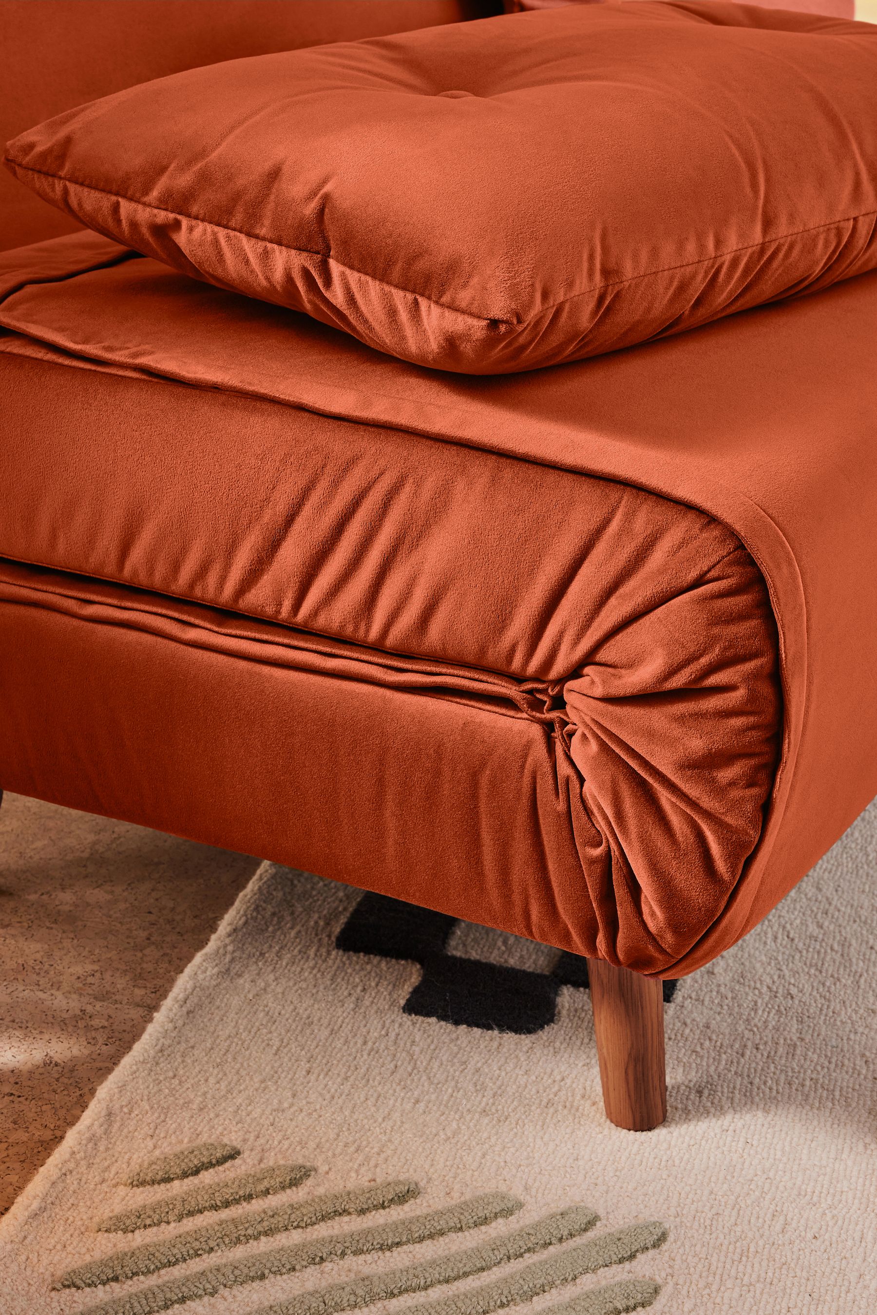 Made haru sofa bed shop orange