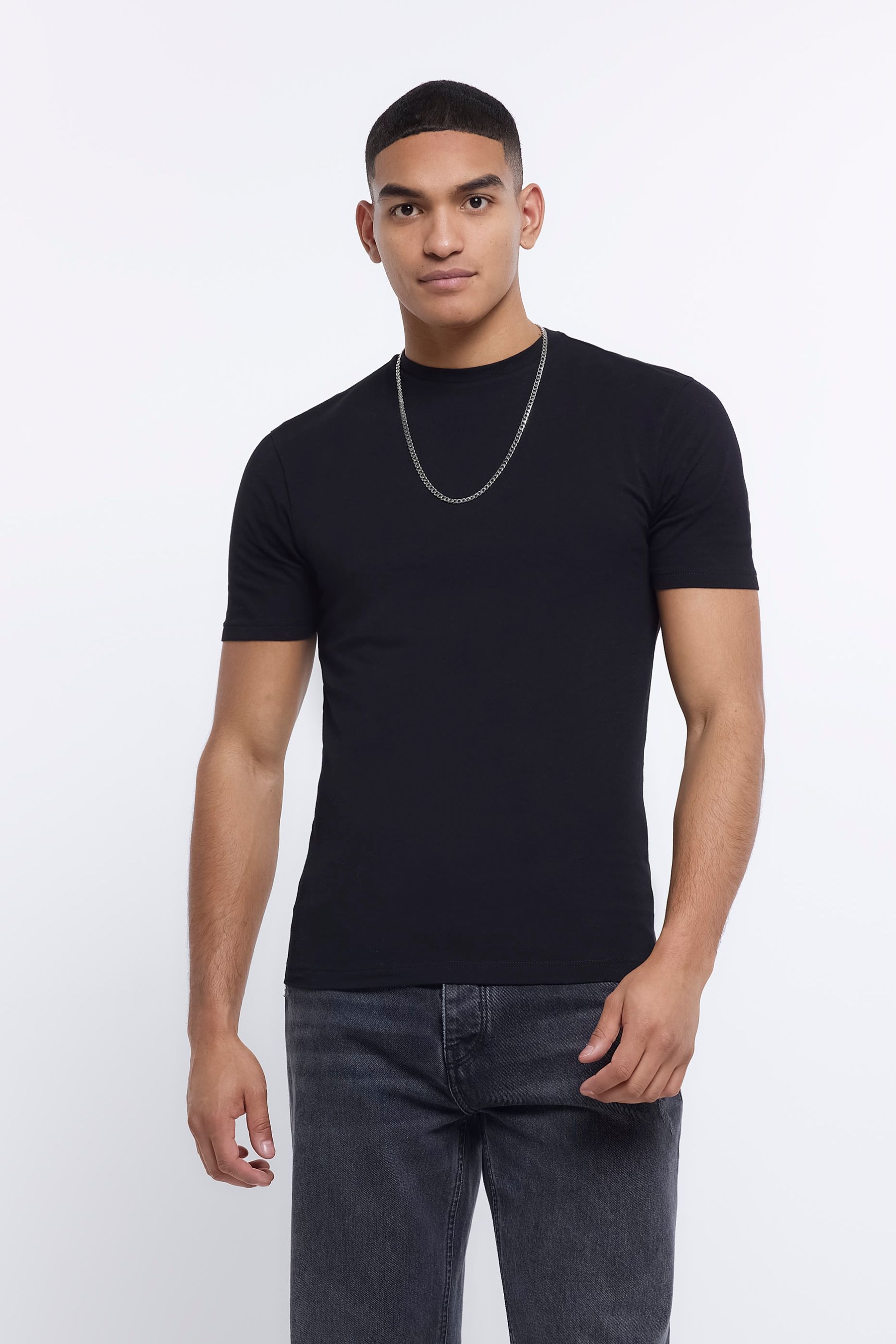 Mens black deals muscle shirt