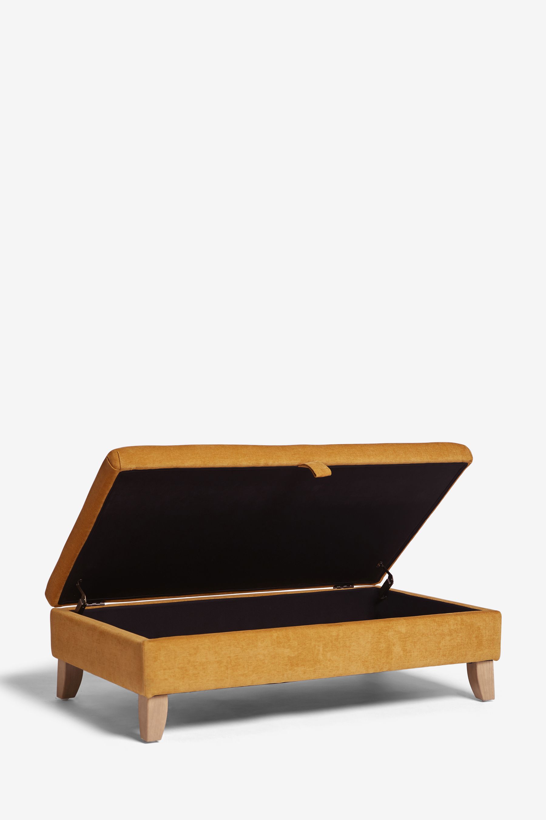 Ochre online footstool next