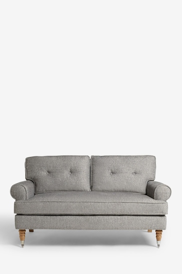 Tailored Chenille Mid Grey Delia Compact 2 Seater 'Sofa In A Box'