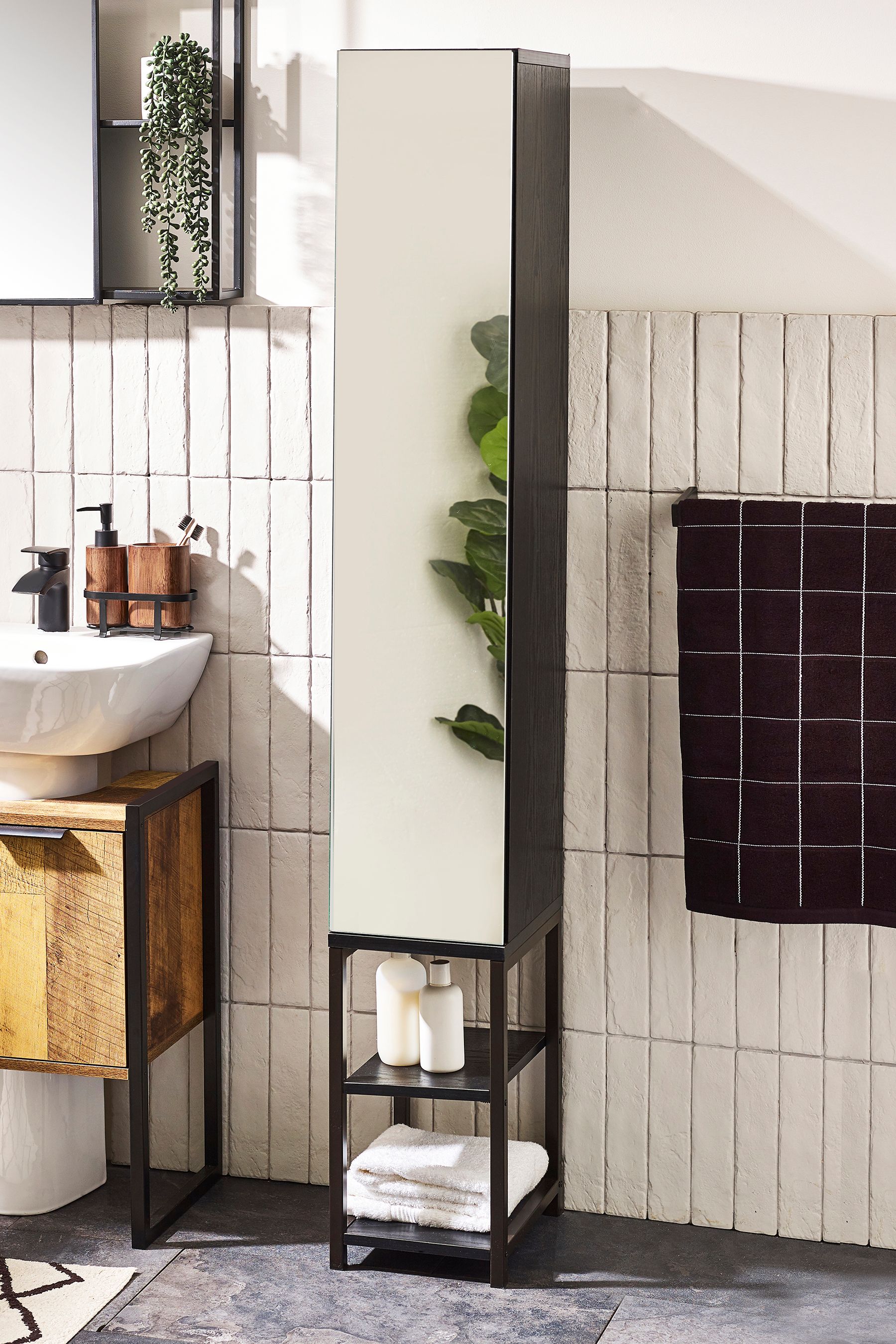 Next slimline deals bathroom storage