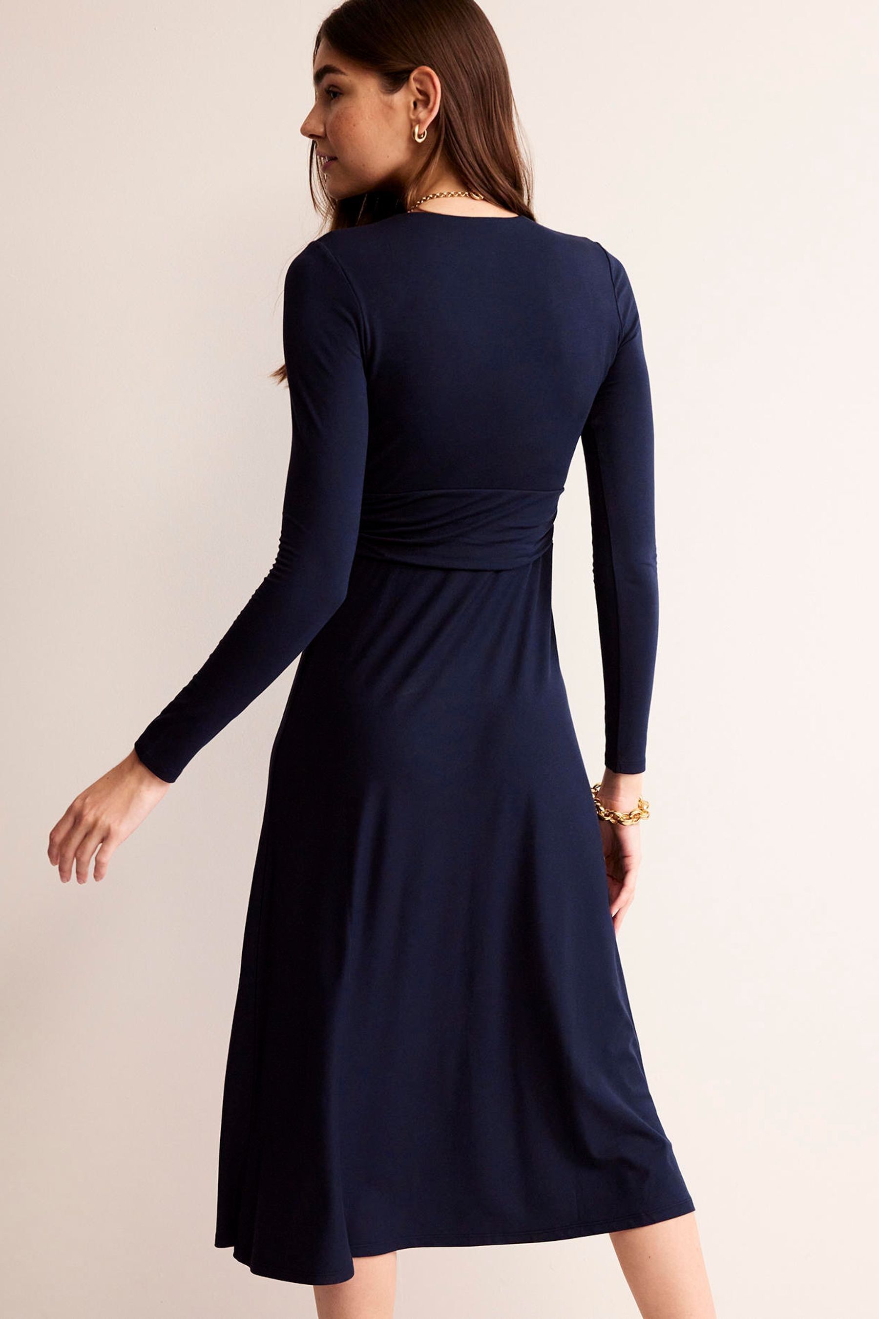 Ruched empire outlet waist dress