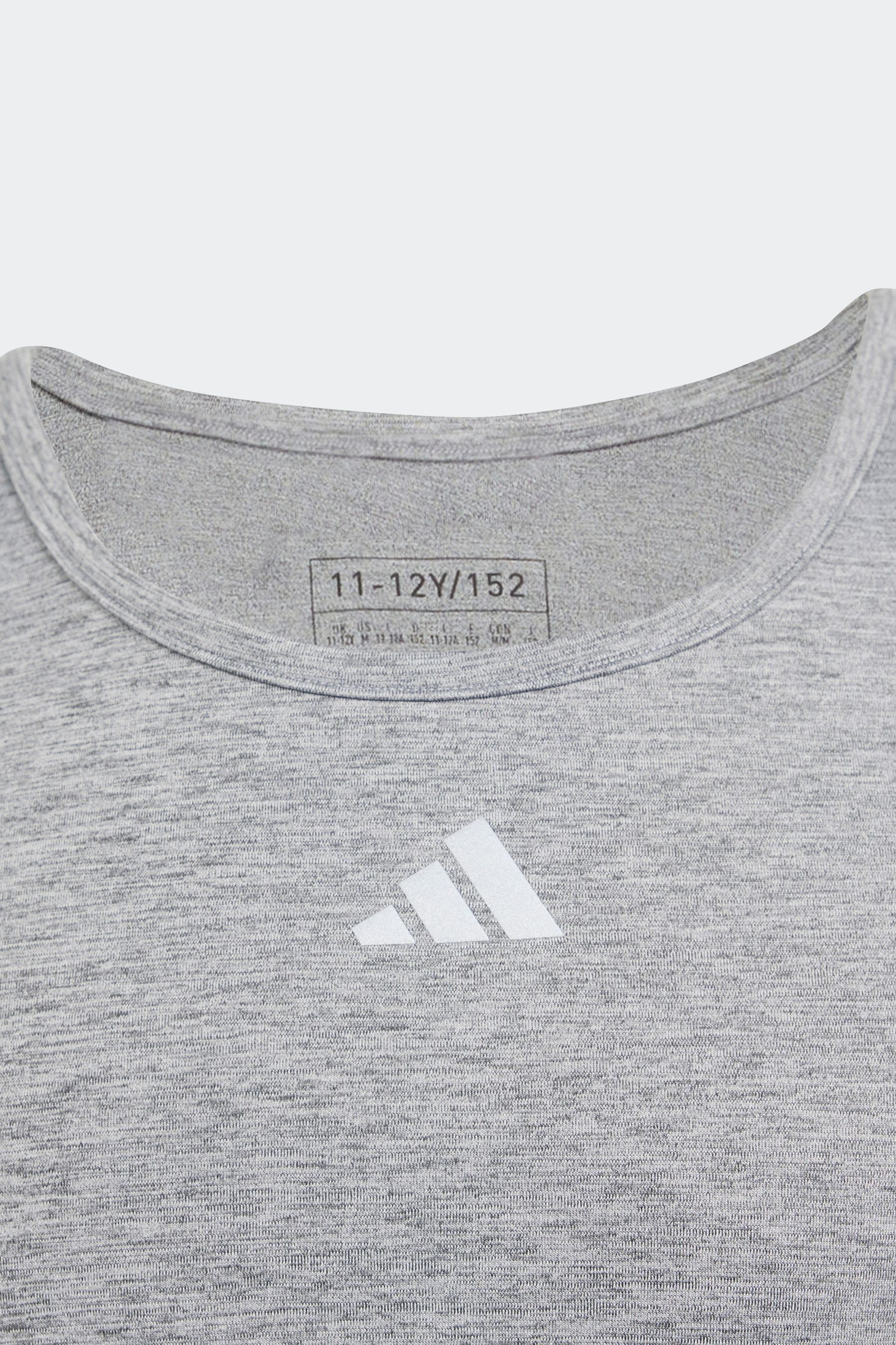 adidas Grey Kids Luxe Crop Top