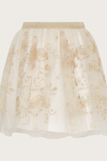Monsoon Gold Land of Wonder Embroidered Skirt
