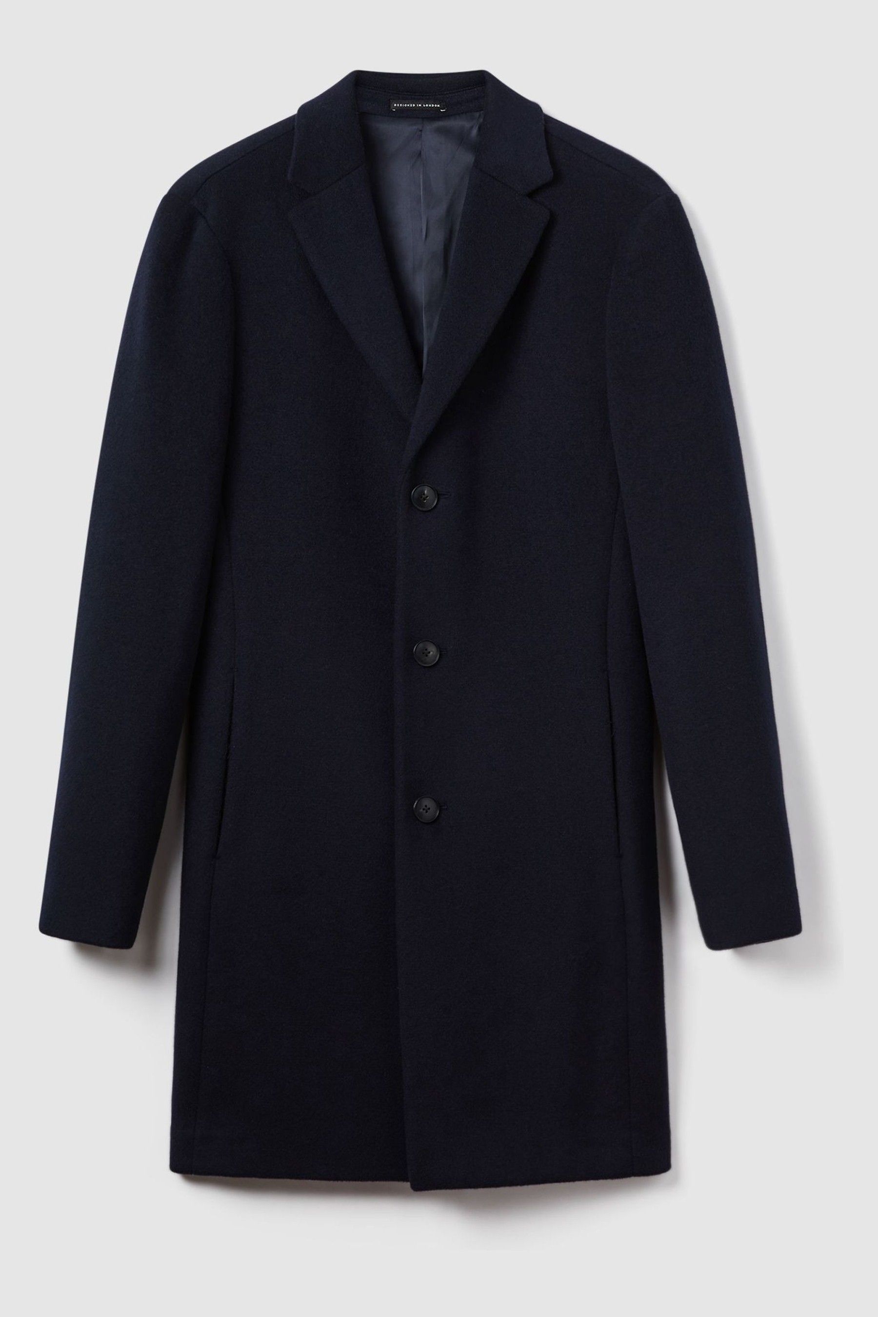 Reiss gable coat navy top