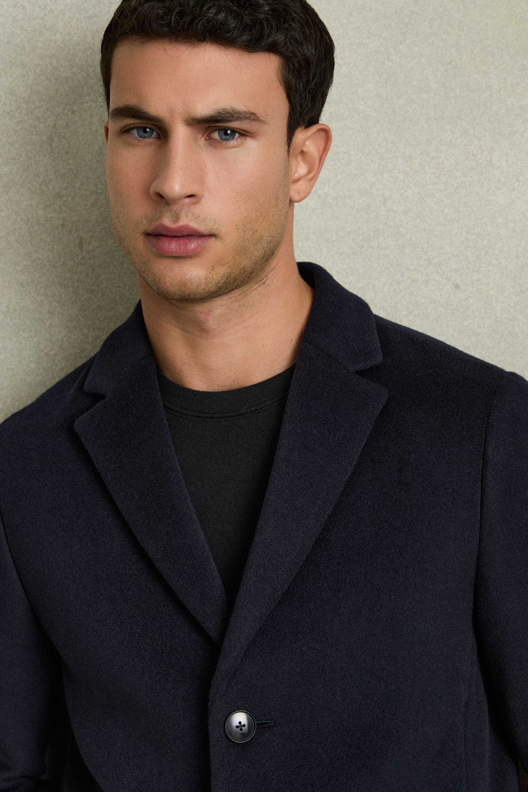 Reiss epsom coat navy best sale