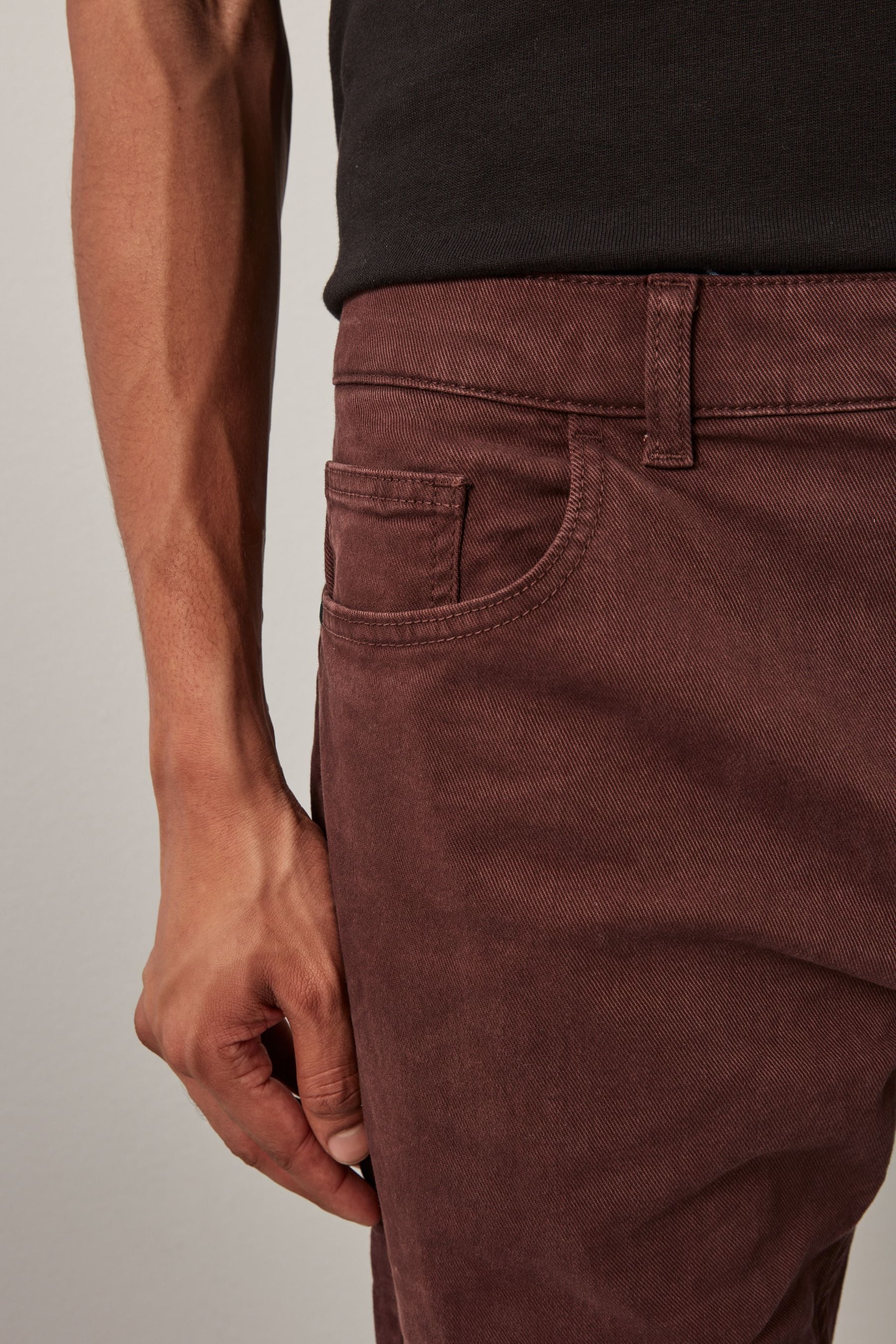 Buy Rust Slim Coloured Stretch Jeans from the Next UK online shop