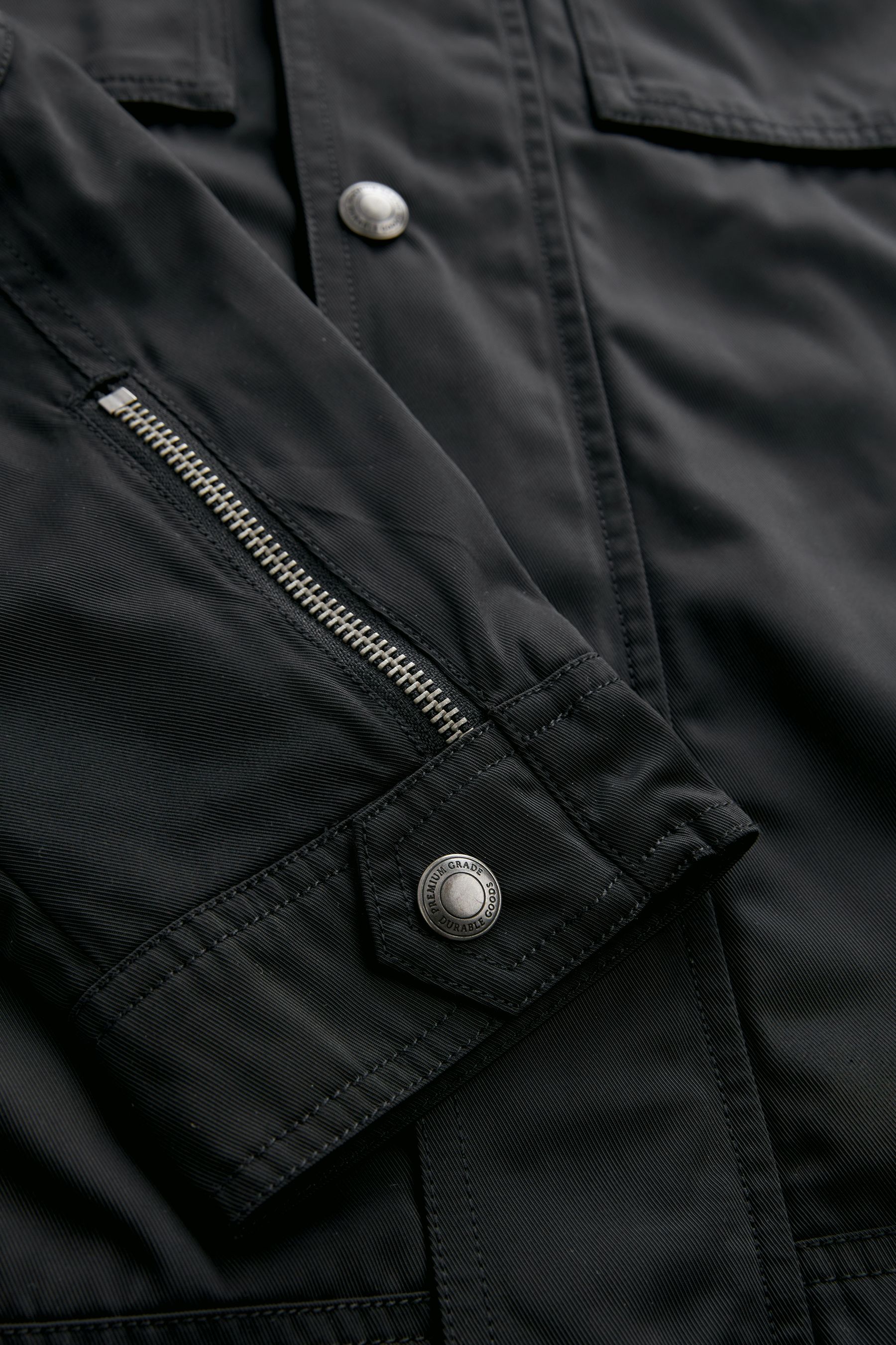 Buy Black Shower Resistant Biker Jacket from the Next UK online shop